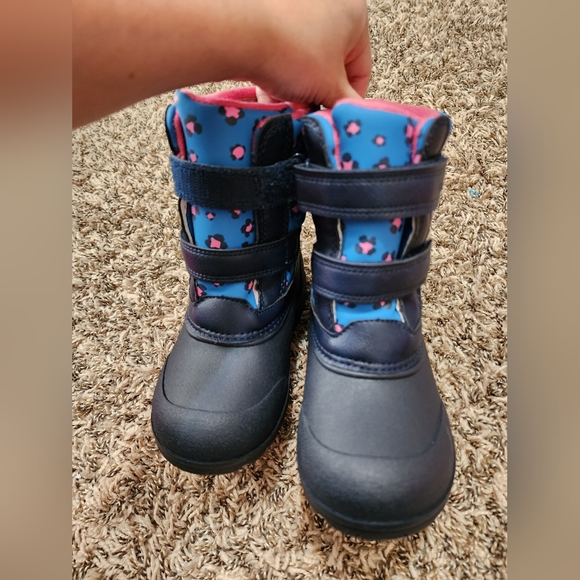 Toddler Leopard Snow Boots - Picture 10 of 12